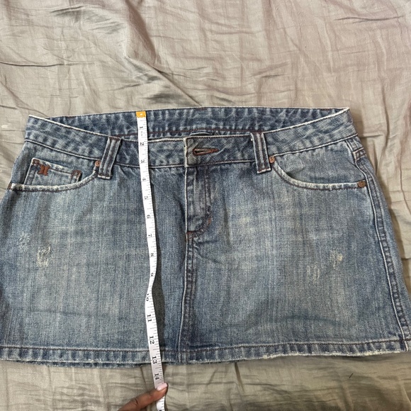 Denim Mini Skirt - Picture 4 of 4